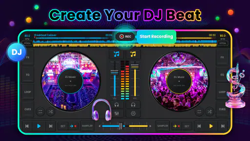 סטודיו DJ Mix-DJ מיקסר מוזיקה screenshot