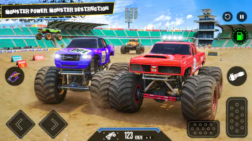 סימולטור רכב מפלצת תלת מימד screenshot
