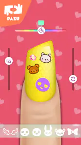 סלון ציפורניים לבנות screenshot