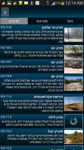עמוד ענן -מדריך הטיולים החברתי screenshot