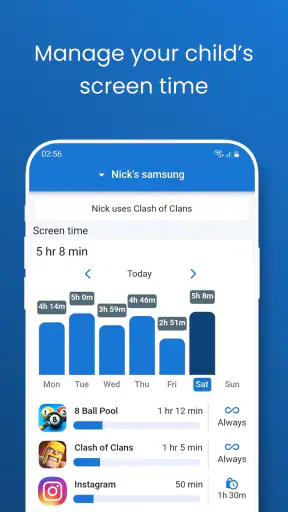 פינרדין: בקרת הורים screenshot