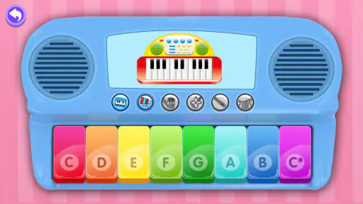 פסנתר לילדים - מוסיקה ושירה. screenshot