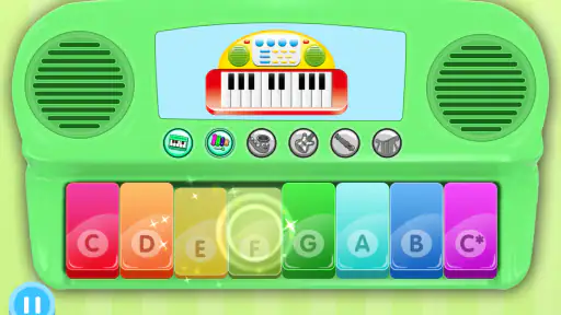פסנתר לילדים - מוסיקה ושירה. screenshot