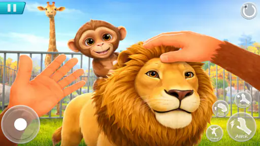 קוף גן חיות: משחק מתיחות 3D screenshot