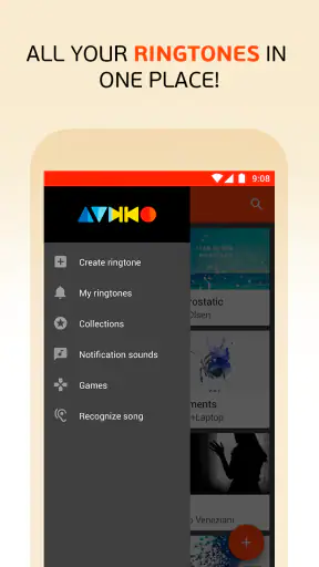 רינגטונים של Audiko screenshot