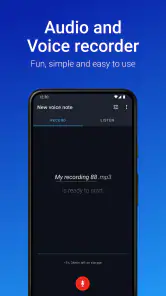 רשמקול קליל - מתקדם screenshot