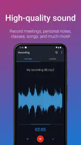 רשמקול קליל - מתקדם screenshot