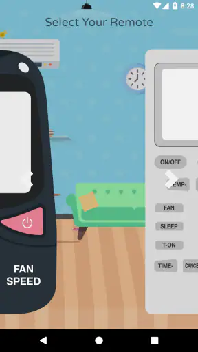 שלט למזגן screenshot