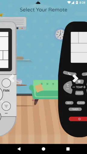 שלט למזגן screenshot