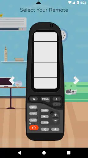 שלט למזגן screenshot