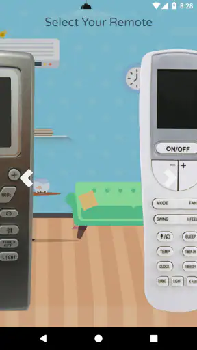 שלט למזגן screenshot