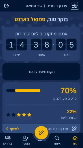 שס - ניהול פעילות השטח screenshot