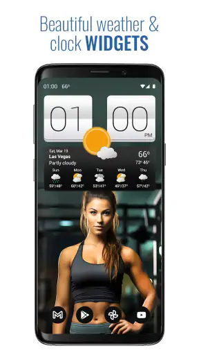 שעון ומזג אוויר Sense V2 screenshot