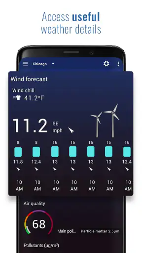 שעון ומזג אוויר Sense V2 screenshot