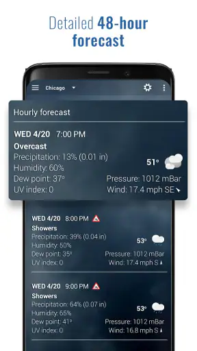 שעון ומזג אוויר Sense V2 screenshot