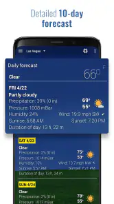 שעון ומזג אוויר Sense V2 screenshot
