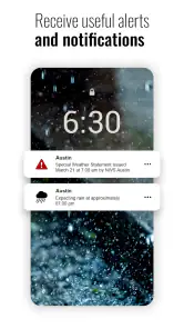 שעון ומזג אוויר של Sense Flip screenshot