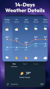 תחזית מזג אוויר מכ"ם מקומית screenshot