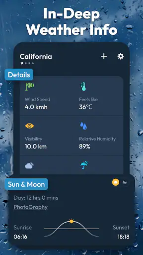 תחזית מזג אוויר מכ"ם מקומית screenshot