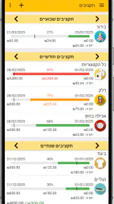 תקציב מהיר - מנהל הוצאות screenshot