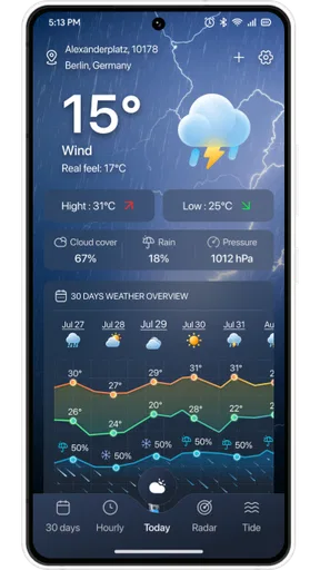 9Weather.com: Live Radar screenshot
