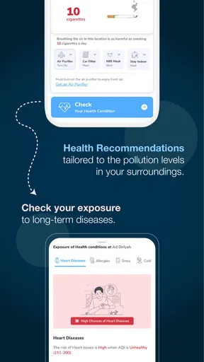 AQI (Air Quality Index) screenshot