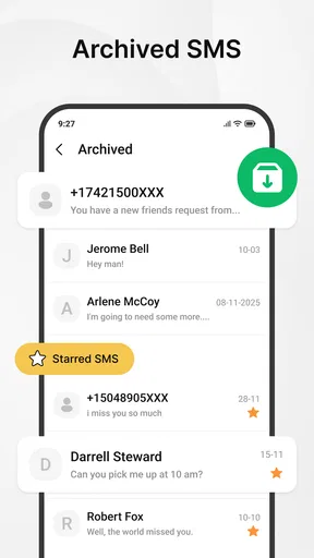 Messages screenshot