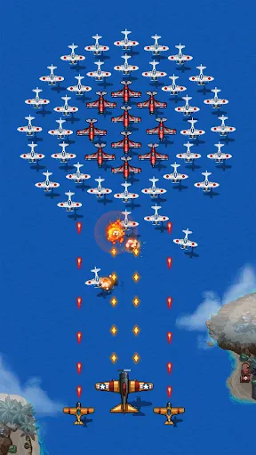 1945空軍:飛行機シューティングゲーム screenshot