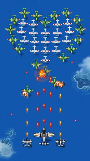 1945空軍:飛行機シューティングゲーム screenshot