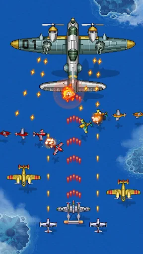 1945空軍:飛行機シューティングゲーム screenshot