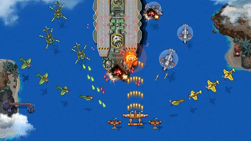 1945空軍:飛行機シューティングゲーム screenshot