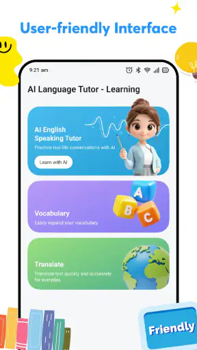 AI Language Tutor - Learning screenshot