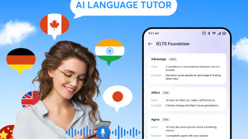 AI Language Tutor - Learning screenshot