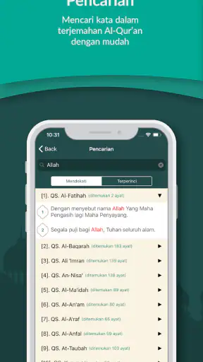 Al Quran Indonesia screenshot