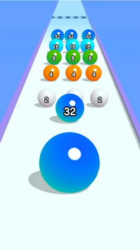 Ball Run 2048: ボール巨大化ランゲーム screenshot