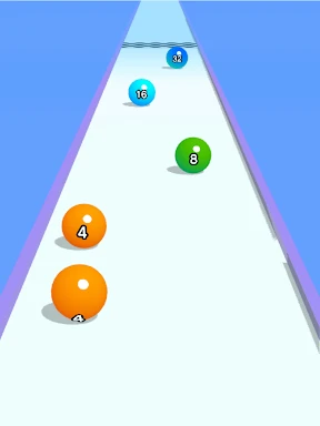 Ball Run 2048: ボール巨大化ランゲーム screenshot
