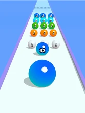 Ball Run 2048: ボール巨大化ランゲーム screenshot