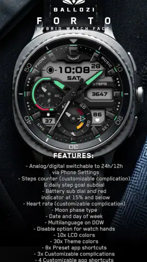 Ballozi FORTO Hybrid Analog screenshot