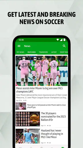 BeSoccer: Soccer Live Score screenshot