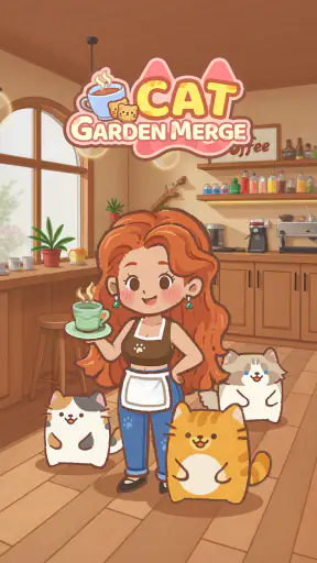 Cat Garden Merge screenshot