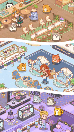 Cat Garden Merge screenshot
