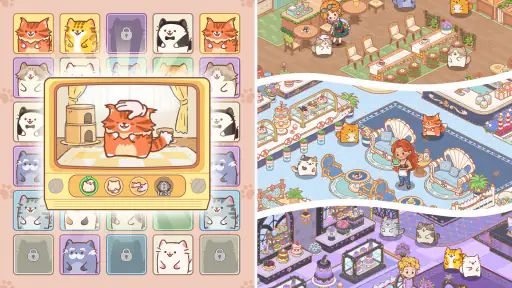 Cat Garden Merge screenshot