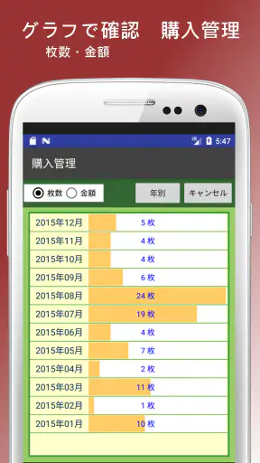CDマネージャー(CD管理・CDの整理・購入管理) screenshot