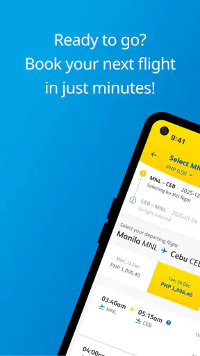 Cebu Pacific screenshot