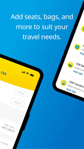 Cebu Pacific screenshot