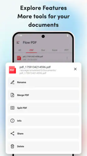 Flow PDF - PDF リーダー - PDFビューアー screenshot
