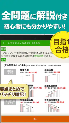 FP3級 解説付き問題集 - 独学TODAY screenshot