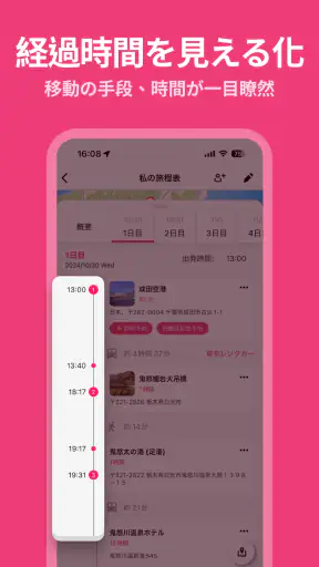 Funliday - 旅行計画、共同編集 screenshot