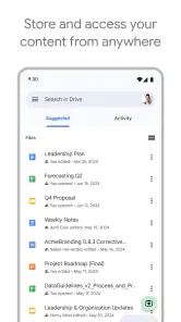 Google ドライブ screenshot