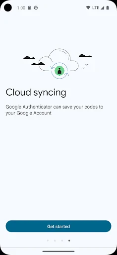 Google 認証システム screenshot